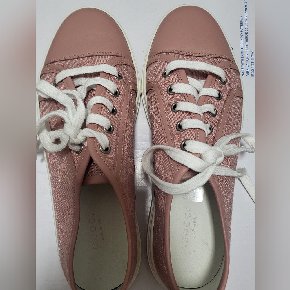 Gucci mauve sneakers Hawaii Collection - Picture 9 of 16